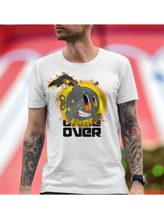 Мъжка тениска Game Over